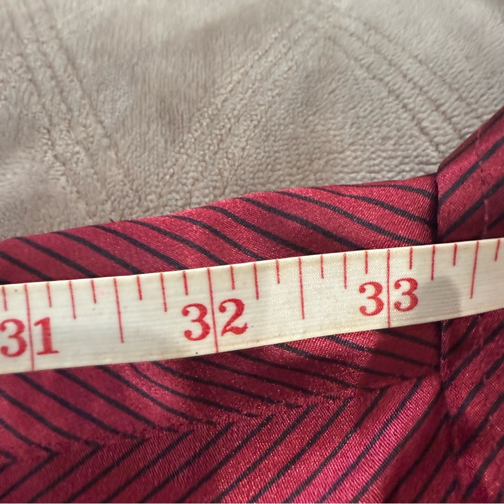 Men's Red Striped Shirt - Picture 8 of 9